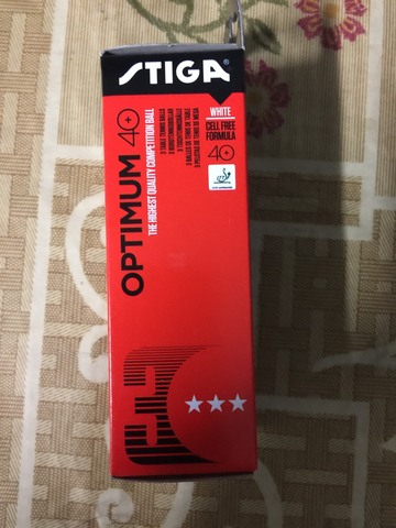 STIGA40+白比賽球